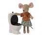 Preview: Maileg Miniatur Toilette für Maus