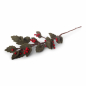 Preview: Gry & Sif´s Stechpalme Deko "Ilex" ♥ Zweig mit dunkelroten Beeren | fairtrade