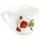 Preview: Tasse Porzellan Erdbeeren  von Grätz Verlag