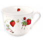 Preview: Tasse Porzellan Erdbeeren  von Grätz Verlag