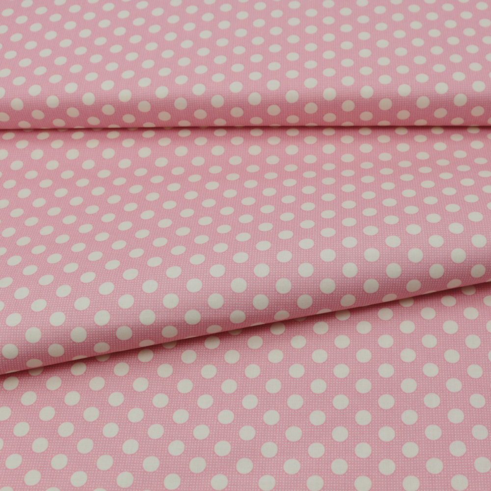 Baumwollstoff Medium Dots rosa von Tilda