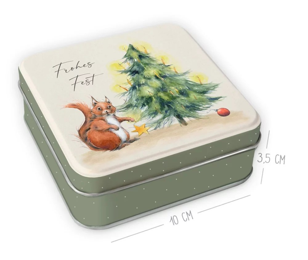 Geschenkbox für Weihnachten - Serie: Eichhörnchen Grätz Verlag