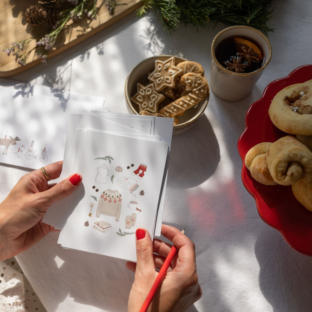 Postkarte Kuschlige Weihnachtszeit