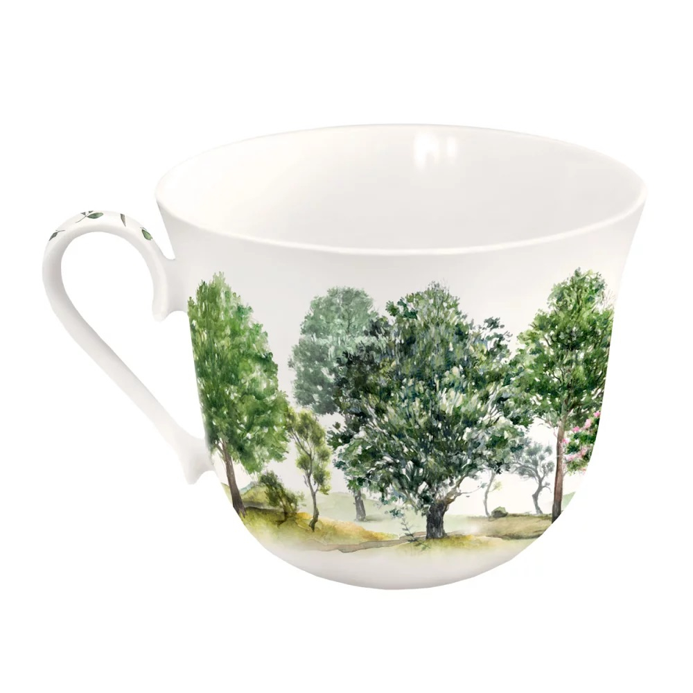 Tasse Laubbäume Naturmotiv von Grätz Verlag