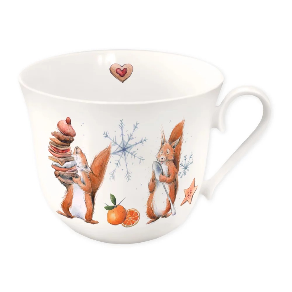 Tasse Weihnachten mit "Eichhörnchen" von Grätz Verlag