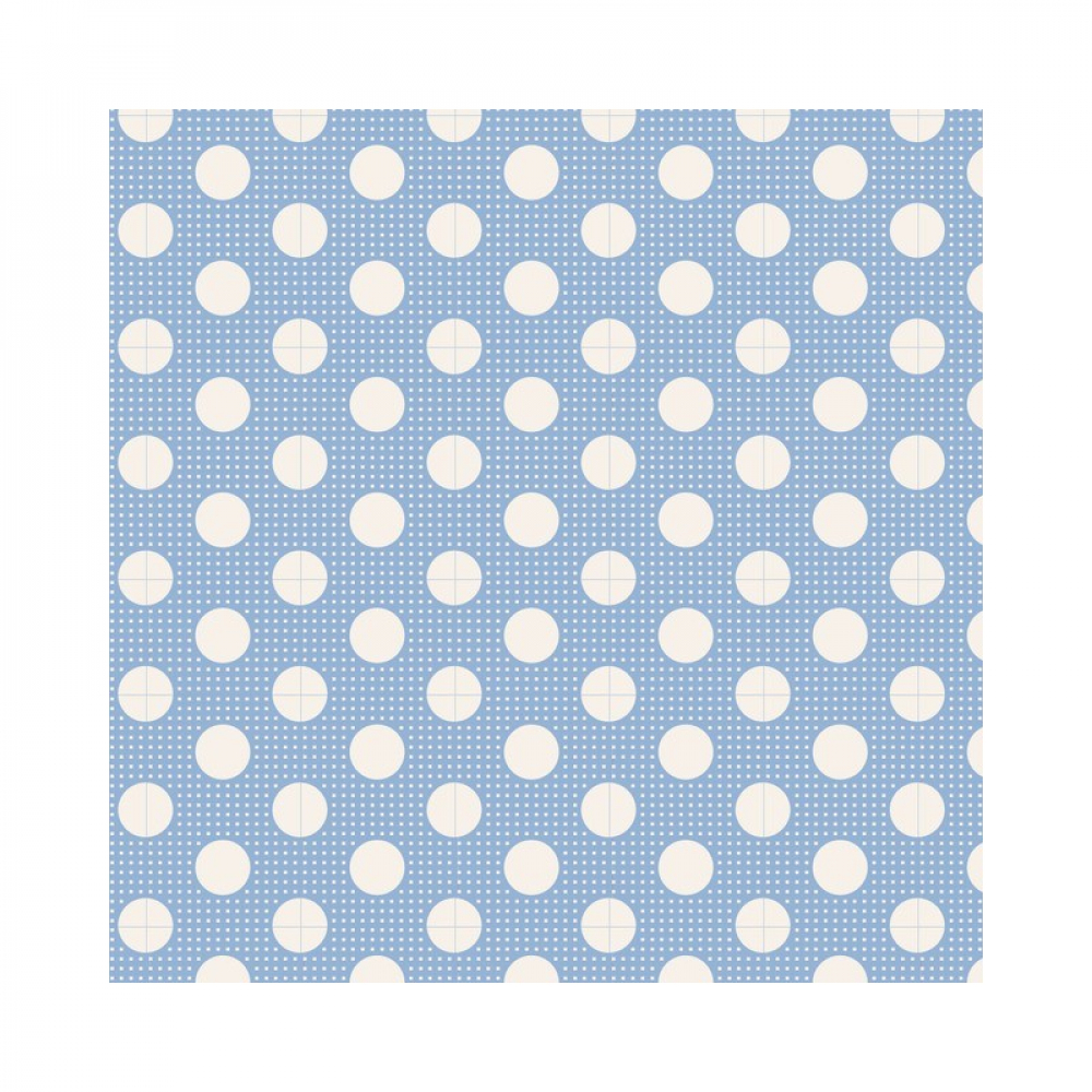 Baumwollstoff Medium Dots blau von Tilda