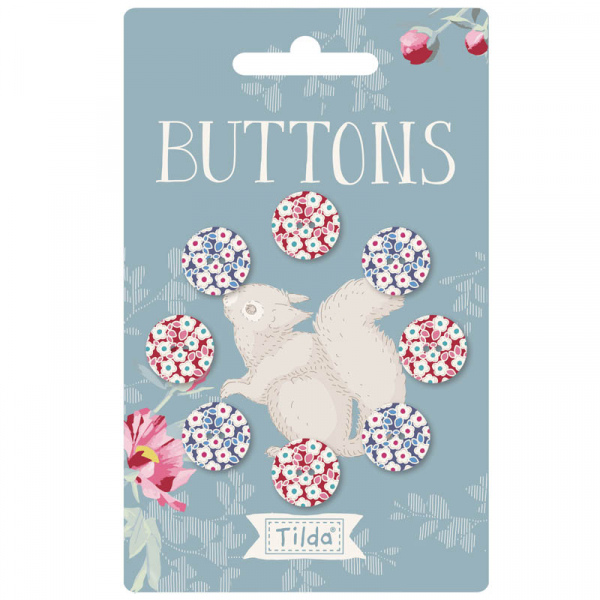 Tilda Woodland Buttons 14 mm Januar 2021