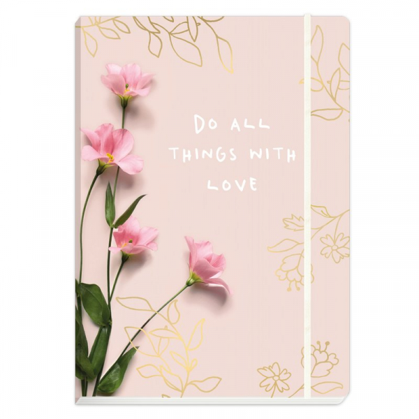 Notizbuch Do all things with Love Grätz Verlag A5