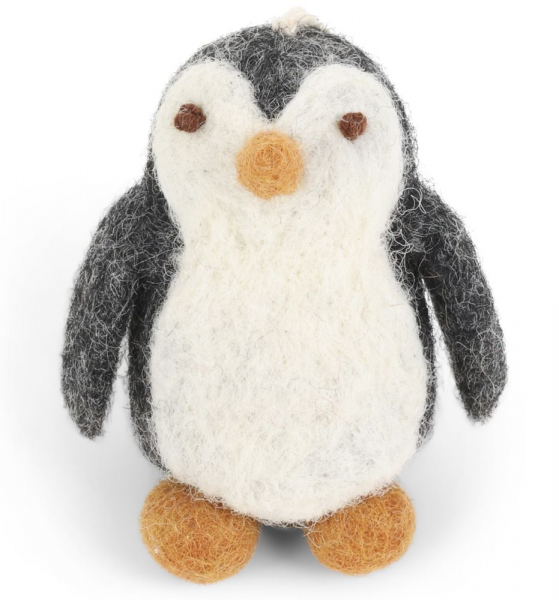 Schau dir dieses entzückende 2er-Set Filz Pinguine an, erhältlich bei uns im Herbst-Näh- & Duftstube Onlineshop von Gry & Sif!