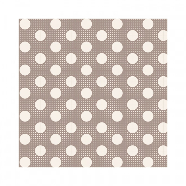 Baumwollstoff Medium Dots grau von Tilda