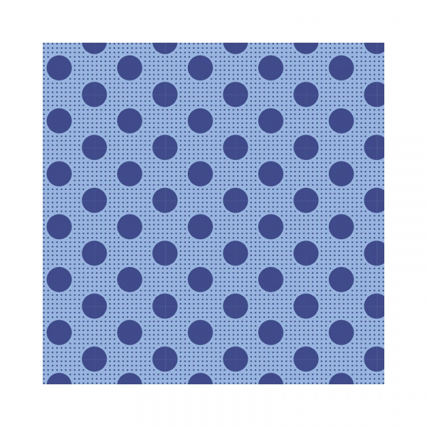 Baumwollstoff Medium Dots jeansblau von Tilda