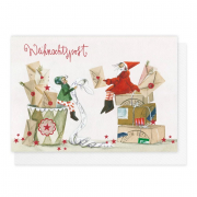 Klappkarte "Weihnachtspost" von Grätz Verlag by Silke Leffler